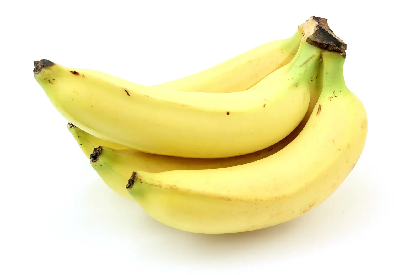 A bunch of yellow bananas