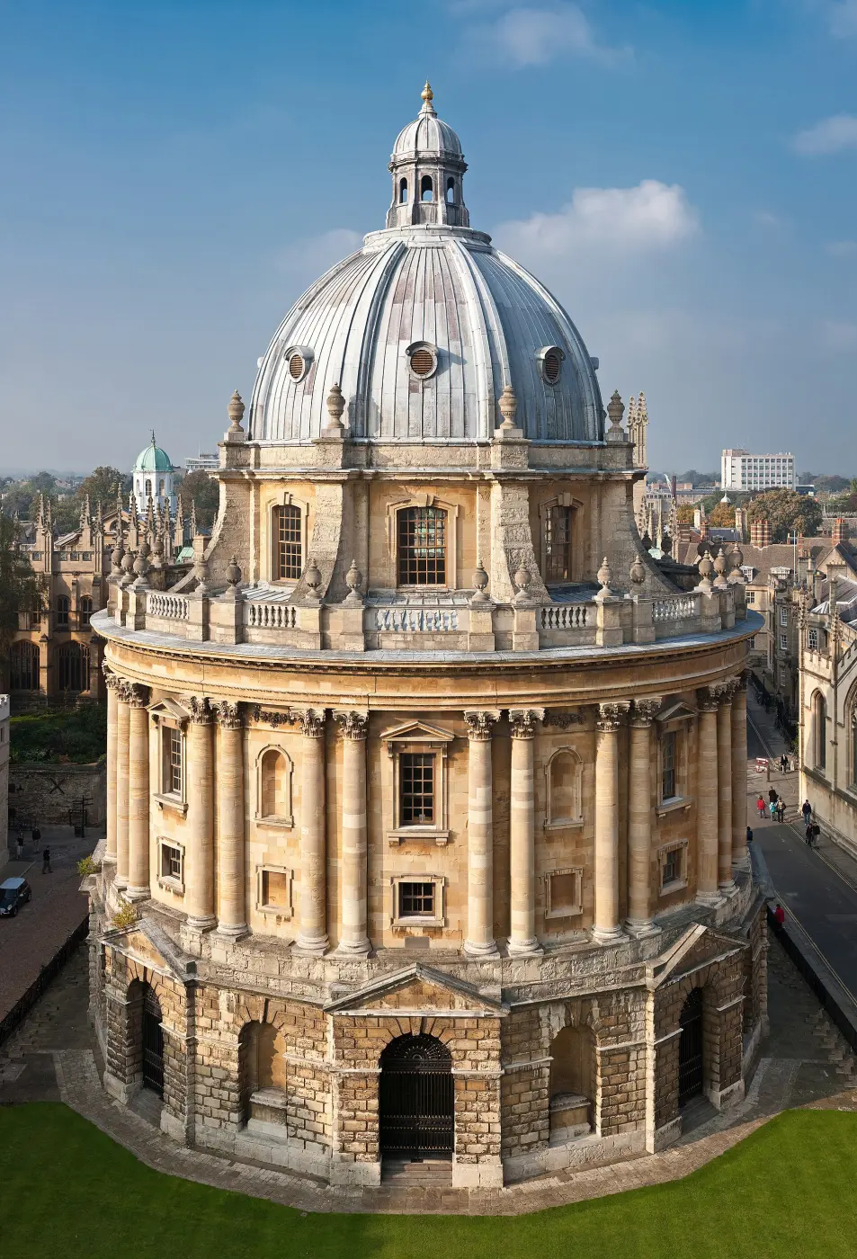 The Radcliffe Camera in Oxford with its dome
